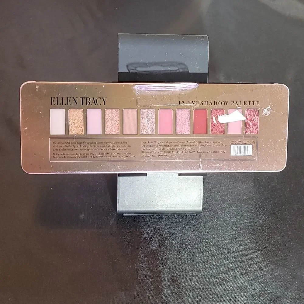 BRAND NEW ELLEN TRACY 12 EYESHADOW PALETTE